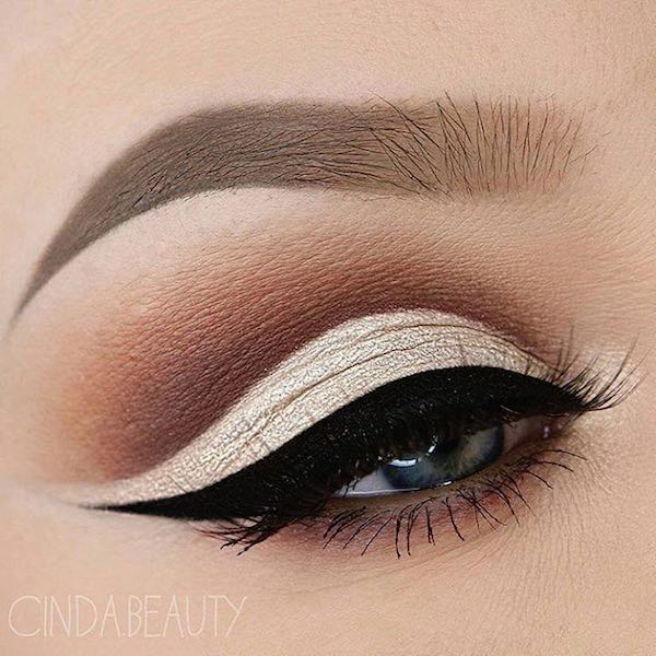 WHITE CUT CREASE MADE EASY WITH LA GIRL