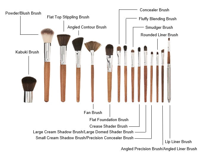 15 essential brushes and how to use them