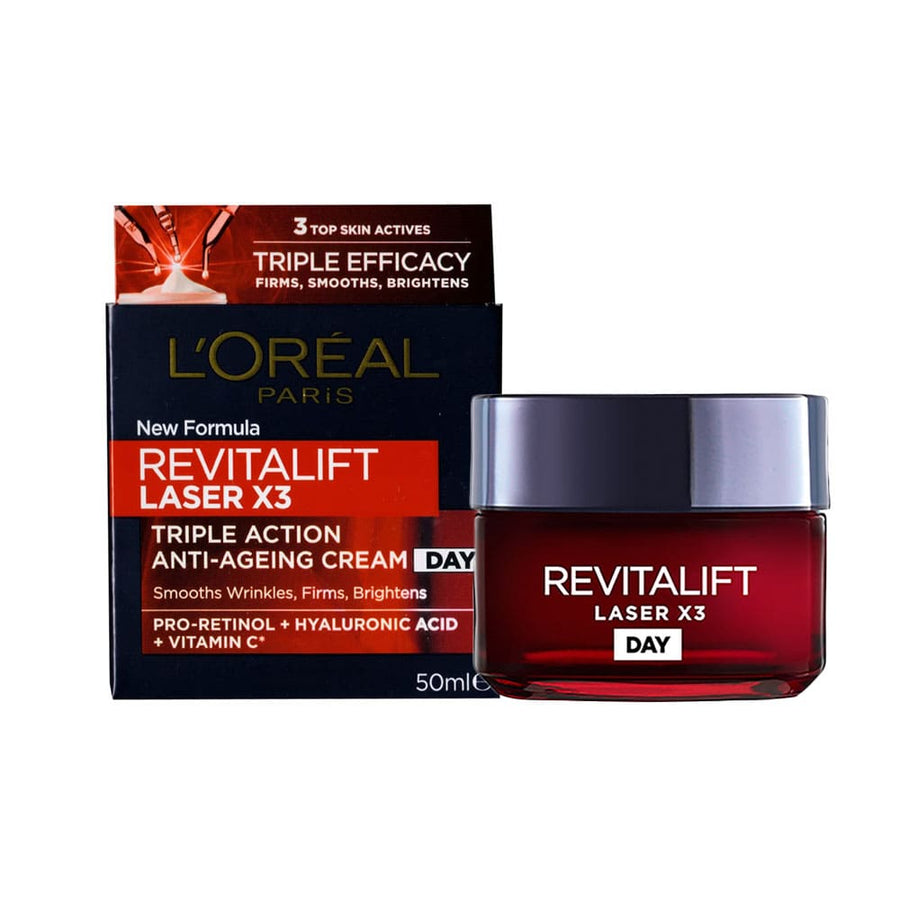L'Oreal Revitalift Laser X3 Triple Action Anti Ageing Cream Day 50ml