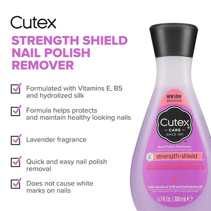 Cutex Strength Shield Nail Polish Remover 100ml