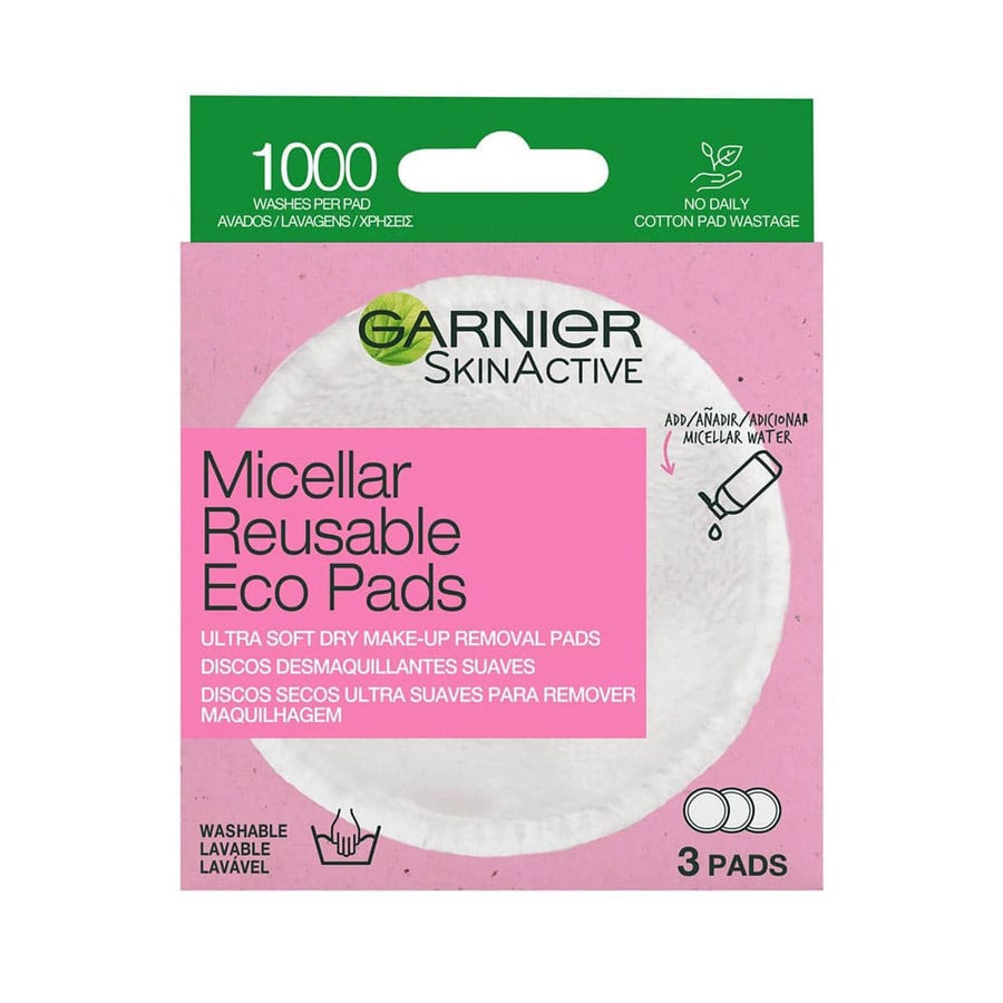 Garnier Skin Active Micellar Reusable Eco Pads 3pk