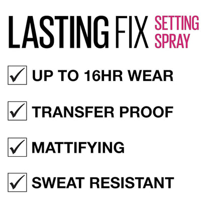 Maybelline Lasting Fix Make Up Setting Spray Matte Finish 100ml