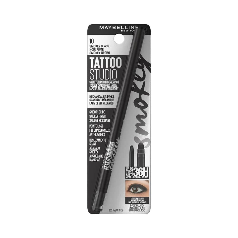 Maybelline Tattoo Studio Gel Pencil Liner 10 Smokey Black