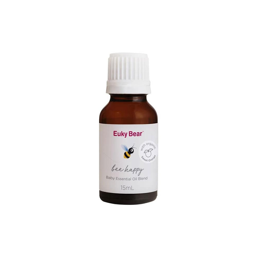 Euky Bear Baby Essential Oil Blend Bee Happy With Organic Sweet Orange 15ml