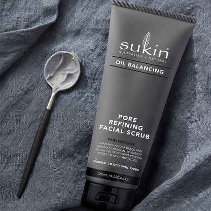 Sukin Oil Balancing Pore Refining Facial Scrub 125ml