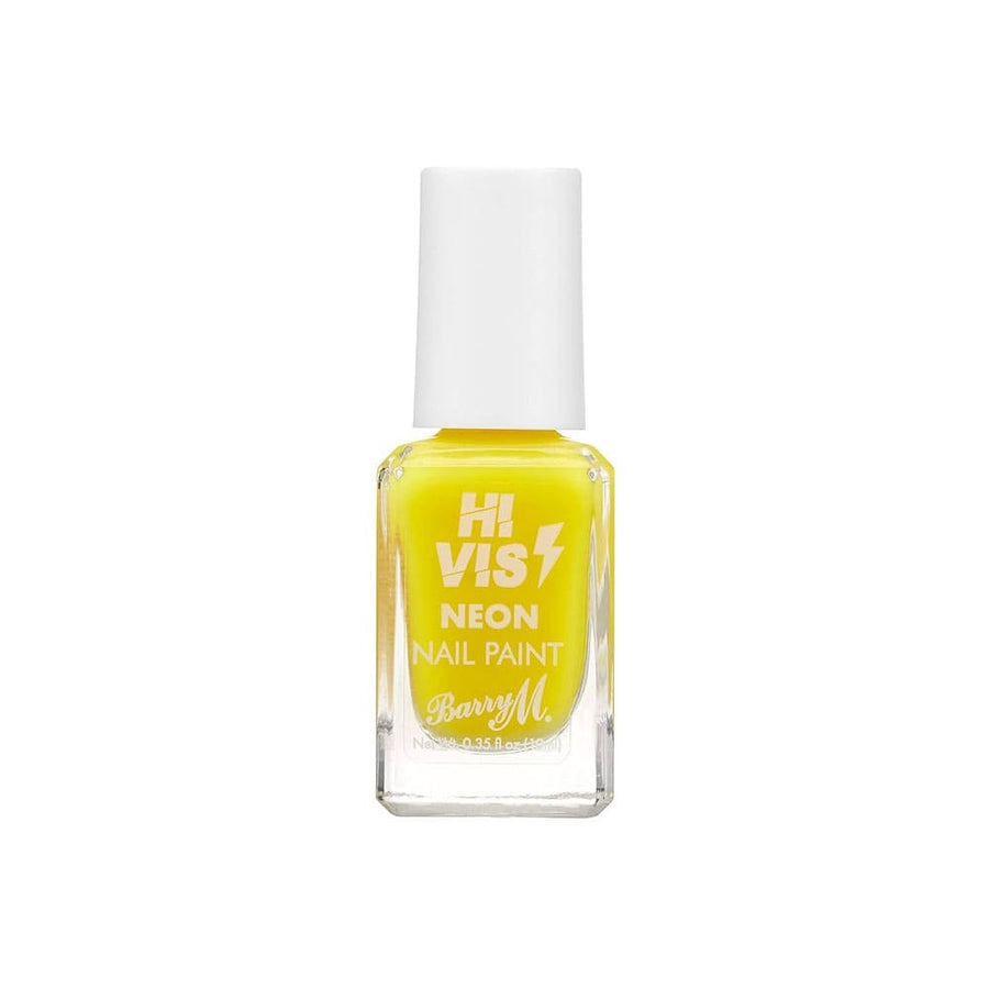Barry M Hi Vis Neon Matte Nail Polish 008 Yellow Flash 10ml