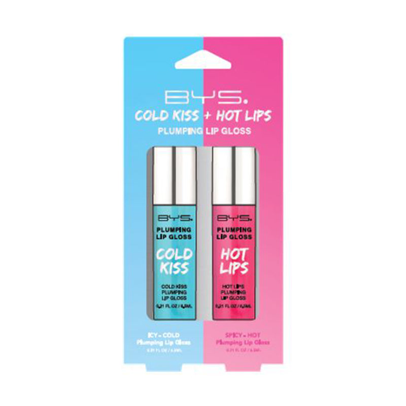 BYS Cold Kiss & Hot Lips Plumping Lipgloss 2pc Cosmetic Capital