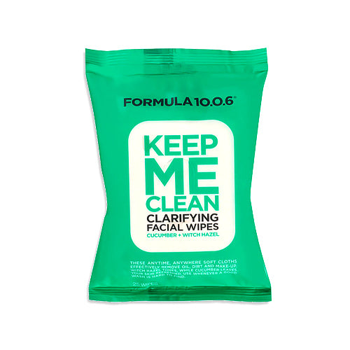 Formula 10.0.6 Keep Me Clean Clarifying Facial Wipes 25 wipes