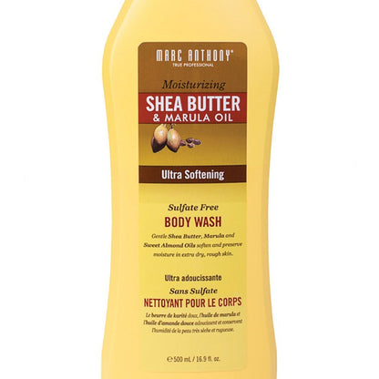 Marc Anthony Moisturizing Shea Butter & Marula Oil Sulfate Free Body Wash 500ml