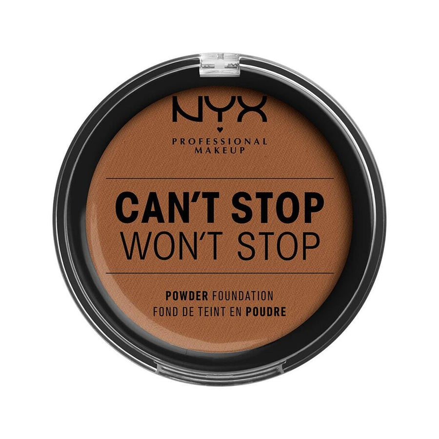 NYX Can't Stop Won't Stop Powder Foundation 17 Cappuccino