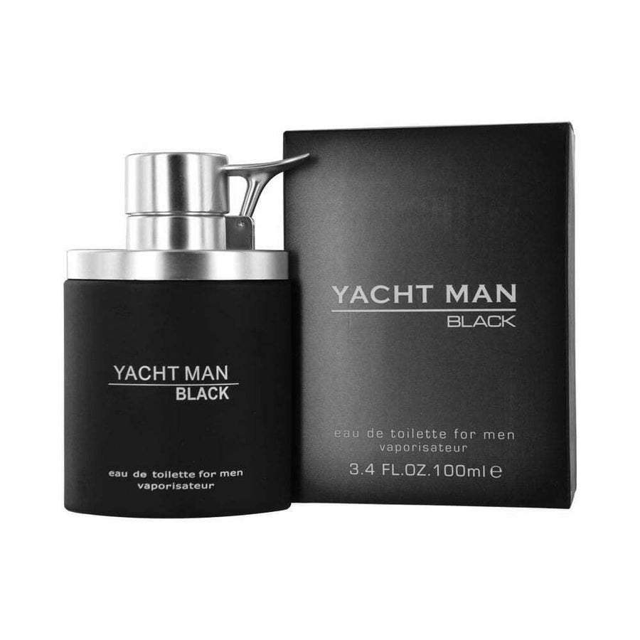 Yacht Man Black Eau De Toilette For Men 100ml