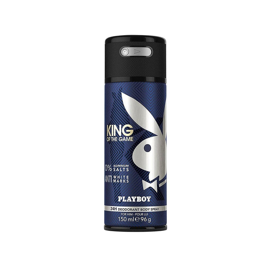 Playboy King of the Game 24Hr Deodorant Body Spray For Him 150ml