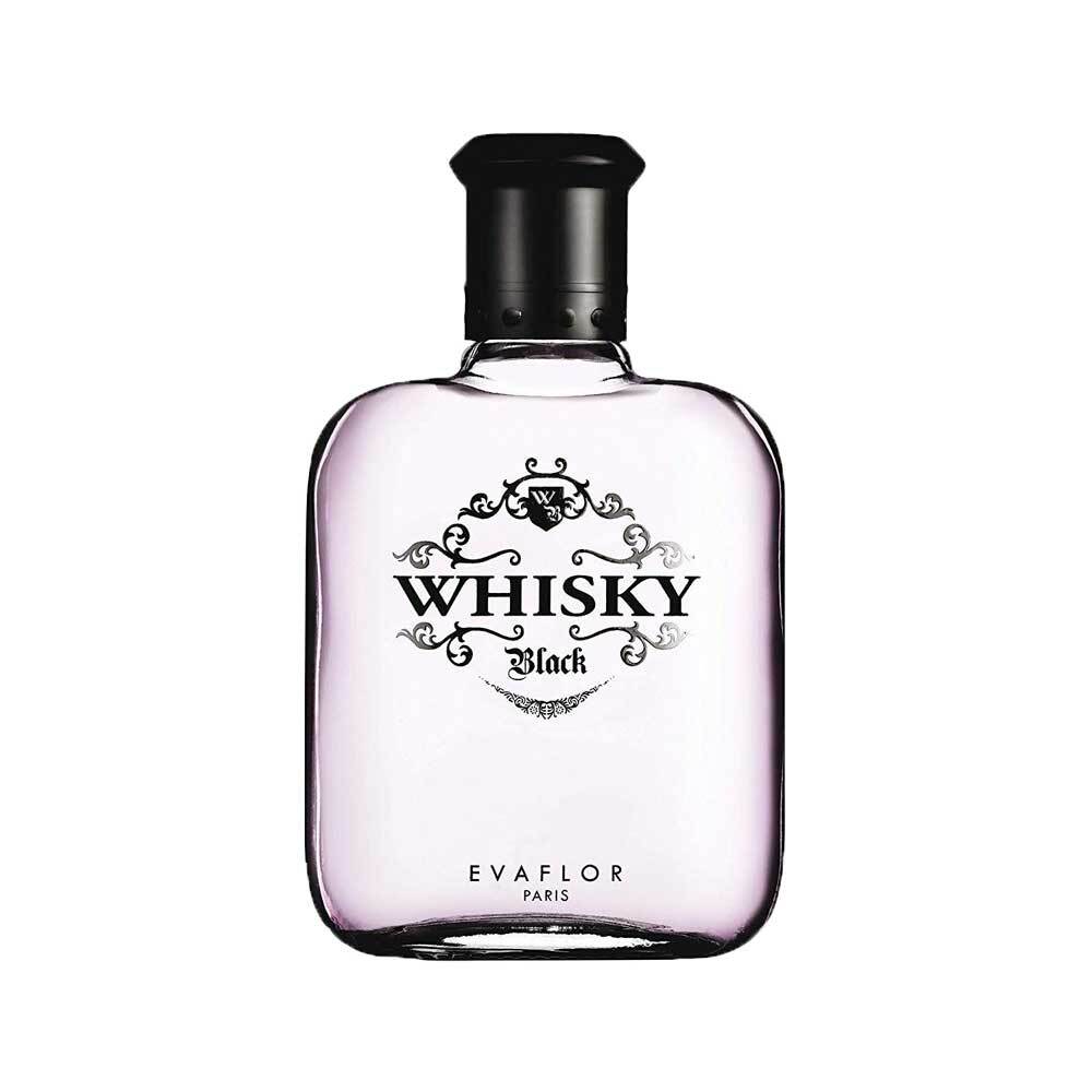 Evaflor Whisky Black For Men Eau De Toilette Natural Spray 100ml