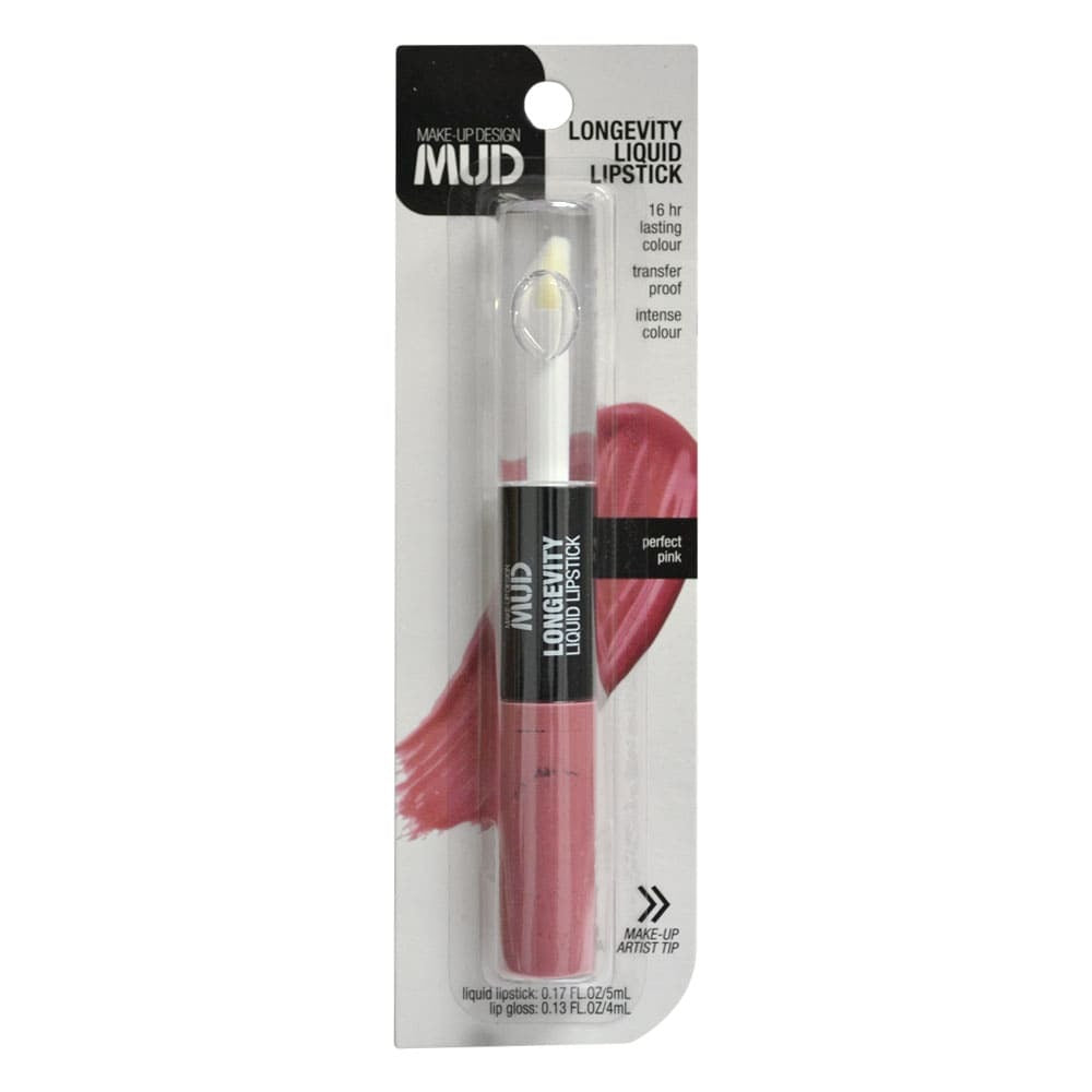 MUD Longevity Liquid Lipstick Perfect Pink