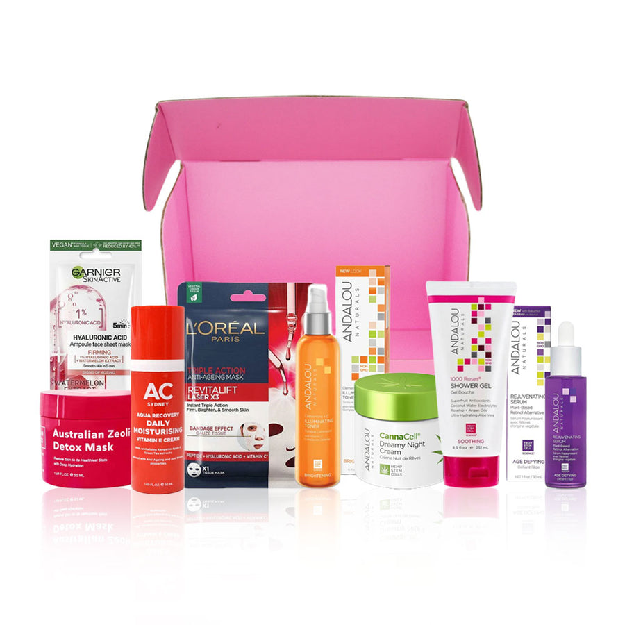 Mothers Day 2024 Skincare Beauty Pack - 8 items