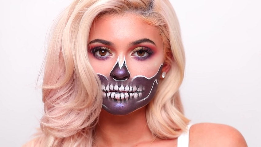 Halloween How-To: Kylie Jenner’s Skeleton Look