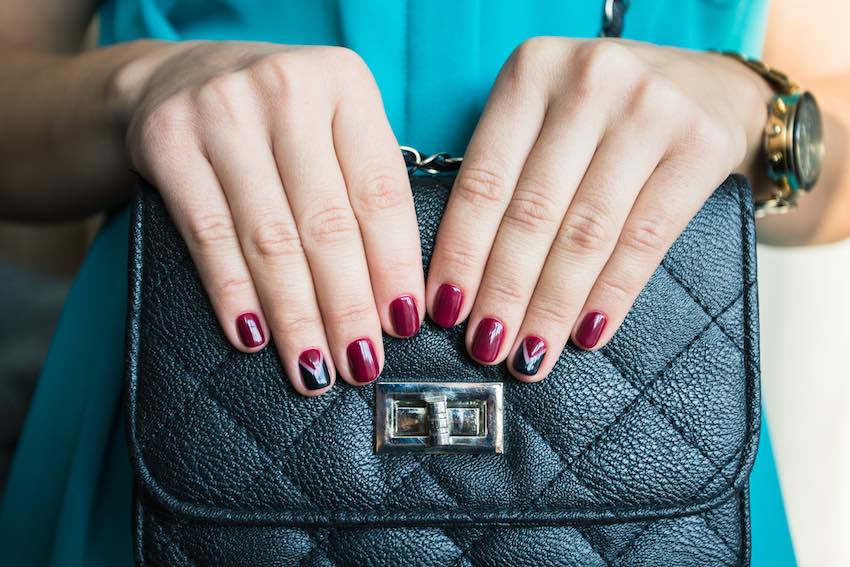 How to stop nail polish stains