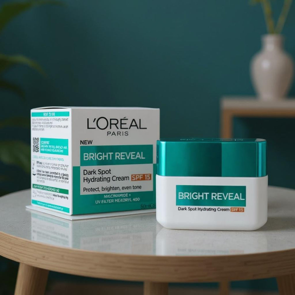 Loreal Day Cream on a table