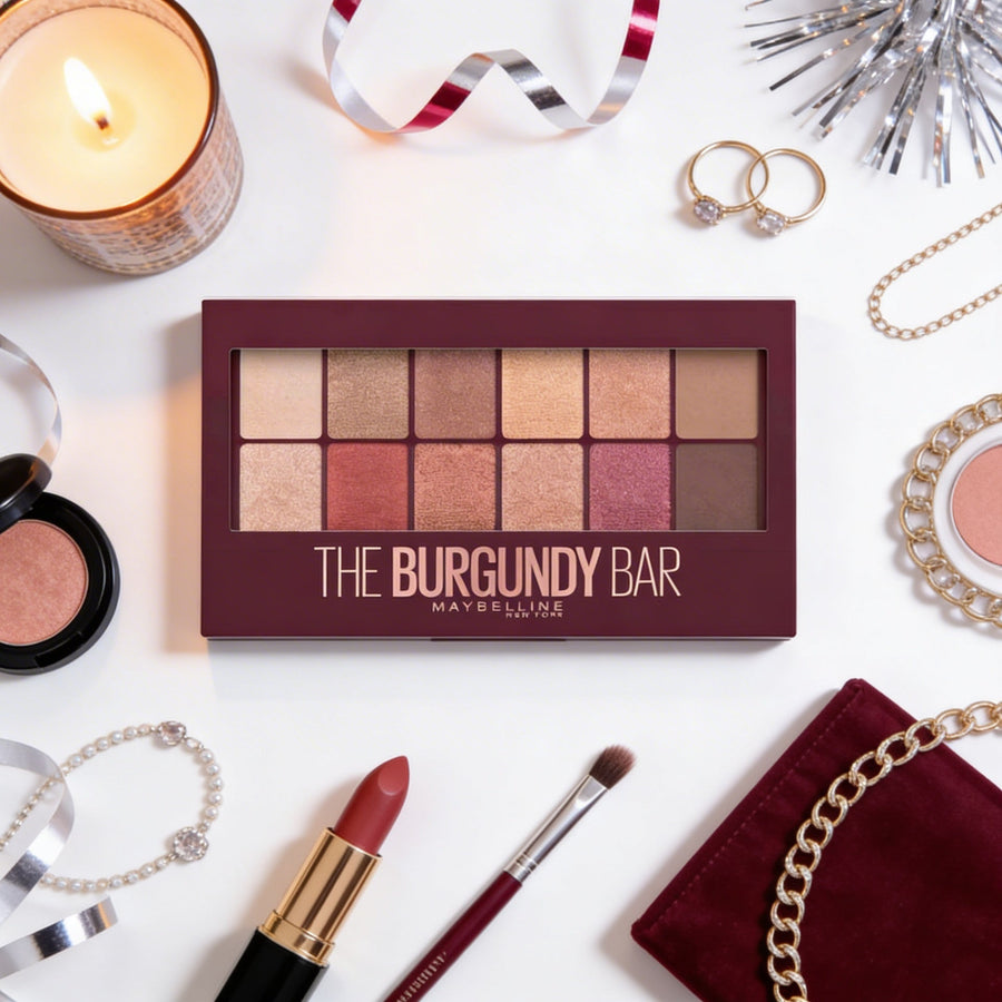 Maybelline Burgundy Bar Eyeshadow Palette: An Editor's Guide to Wearing Warm Reds in 2026