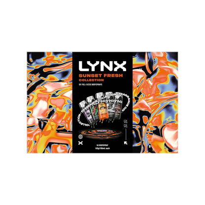 Lynx Sunset Fresh Collection Bodyspray 5x 165ml