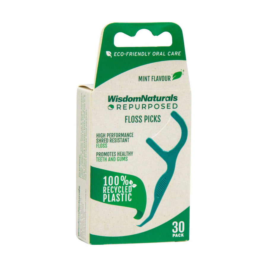 Wisdom Naturals Floss Picks 30pk