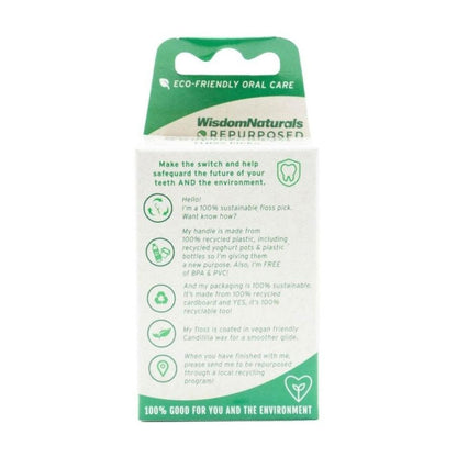 Wisdom Naturals Floss Picks 30pk