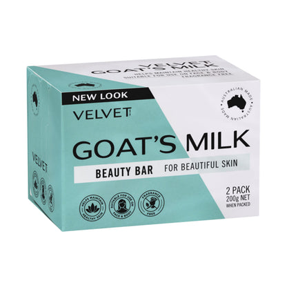 Velvet Goat's Milk Beauty Bar 2 Pack 200g