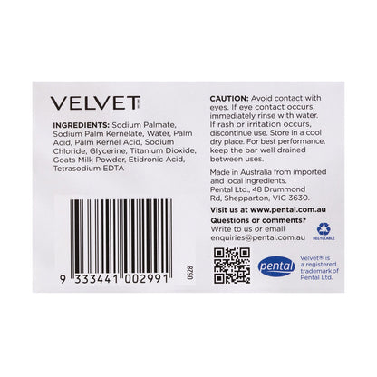 Velvet Goat's Milk Beauty Bar 2 Pack 200g