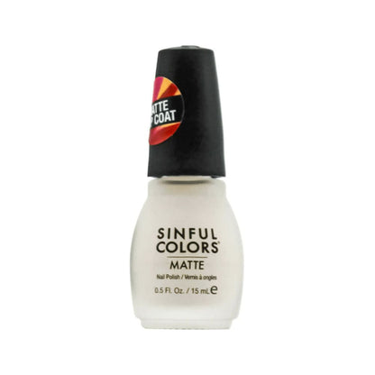 Sinful Colors Nail Polish Mattifly Top Coat 15ml