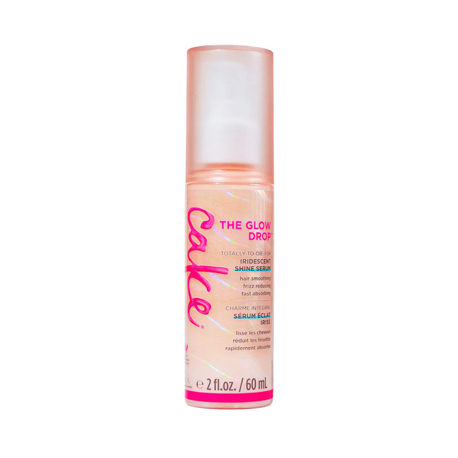 Bottle of Cake Beauty 'The Glow Drop' serum on a white background