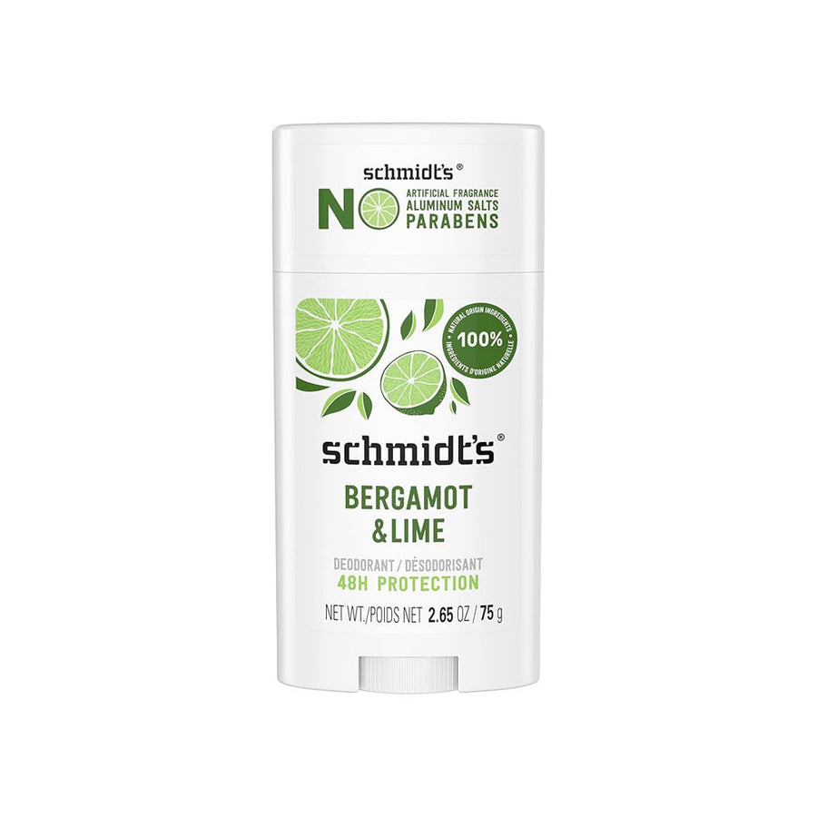 Schmidts Deodorant 48H Protection Bergamot & Lime 75g