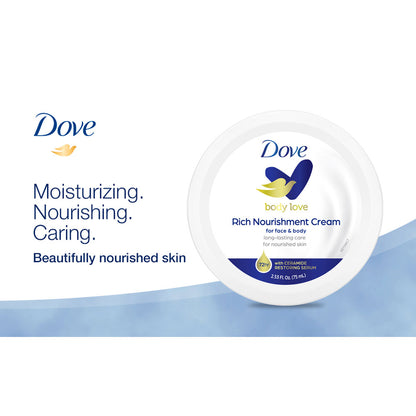 Dove Rich Nourishment Cream Body Love For Face & Body 75ml