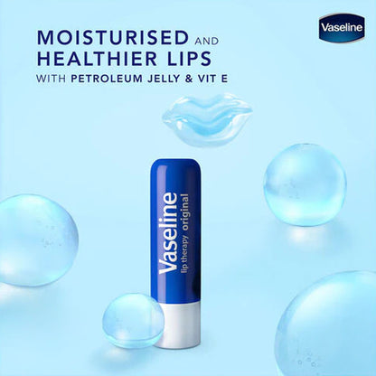 Vaseline Lip Therapy Original With Petroleum Jelly 4.8g