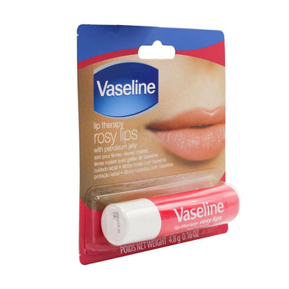 Vaseline Lip Therapy Rosy Lips With Petroleum Jelly 4.8g