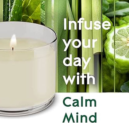Glade Candle Aromatherapy Peaceful Mind Bergamot + Lemongrass