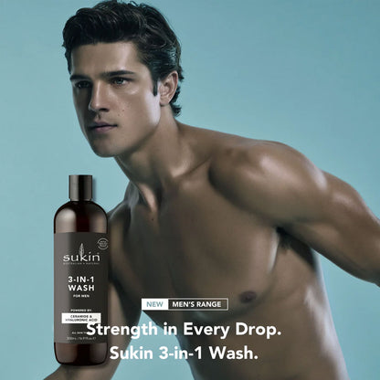 Sukin For Men 3-In-1 Wash Sport 500ml