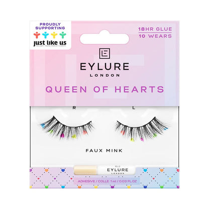 Eylure London Queen Of Hearts Lashes With Glue 10 Wears