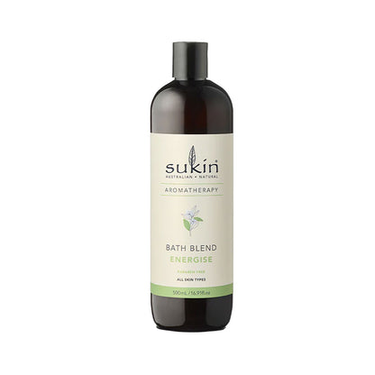 Sukin Aromatherapy Bath Blend Energise Paraben Free All Skin Types 500ml