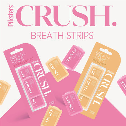 Piksters Breath Strips Crush Watermelon Mint Sugar Free 24x3pk - Short Dated Clearance