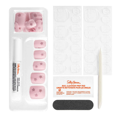 Sally Hansen False Nails Perfect Manicure What A Star! 24 Square Nails