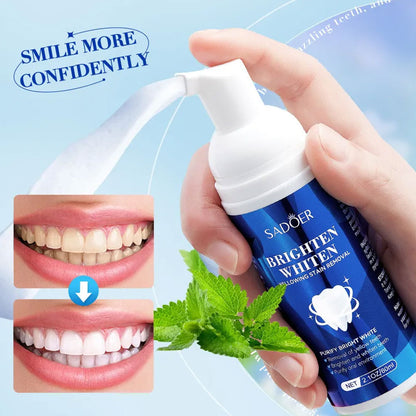 Sadoer Brighten Whiten Tooth Cleaning Mousse 60ml