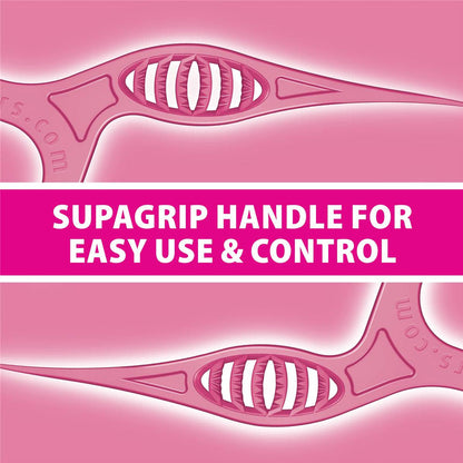 Piksters Twin Floss Picks Supa Grip Watermelon Flavour 20pk