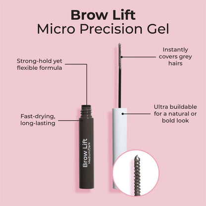 MCoBeauty Brow Lift Micro Precision Gel Medium/Dark 4.5ml