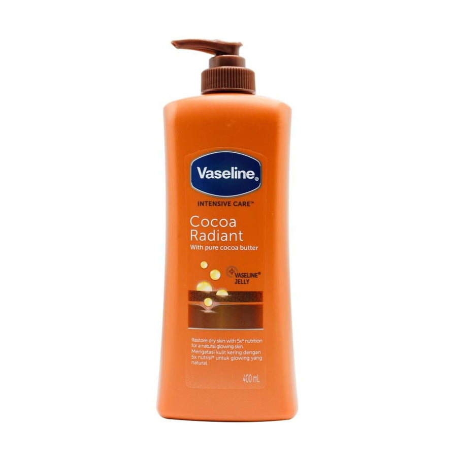 Vaseline Intensive Care Cocoa Radiant With Pure Cocoa Butter 400ml
