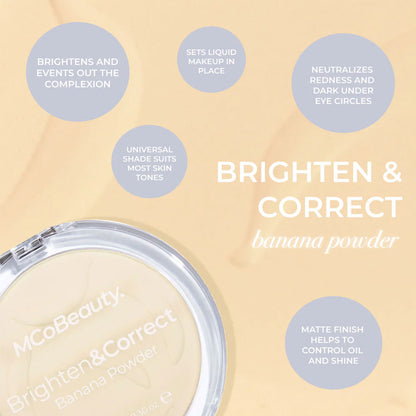 MCoBeauty Brighten & Correct Banana Powder 8.5g
