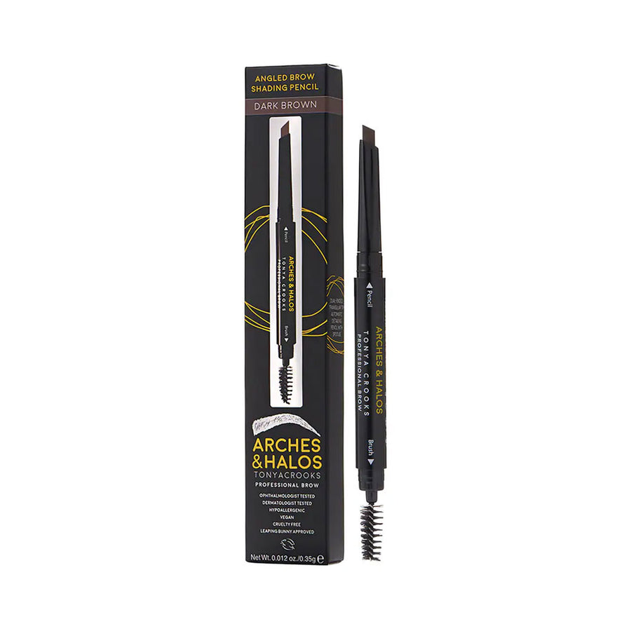Arches & Halos Angled Brow Shading Pencil Dark Brown