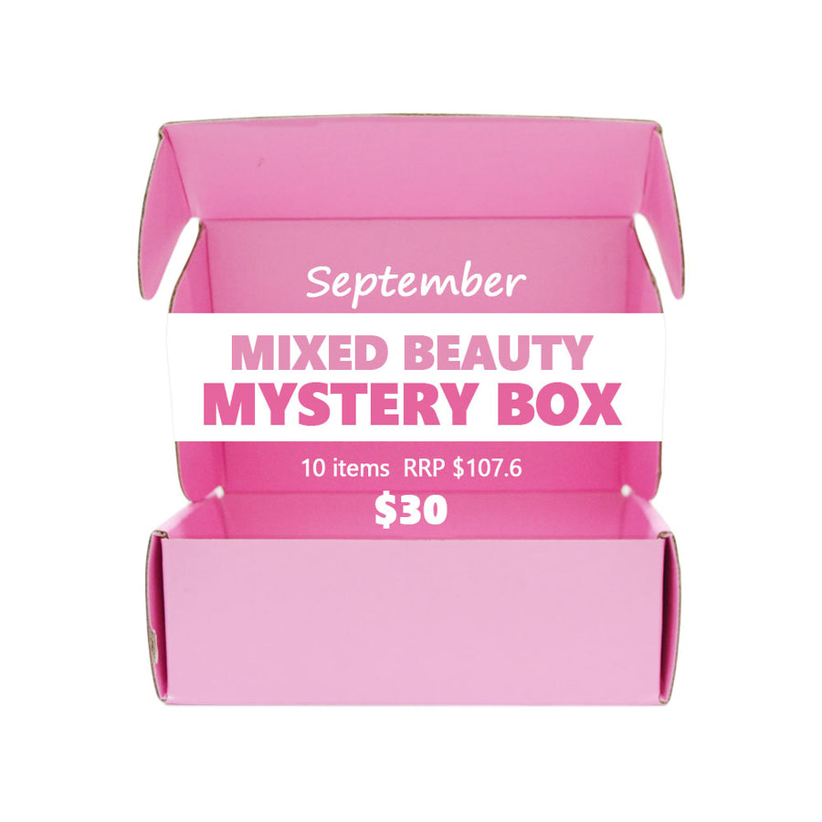 September Mixed Beauty Mystery Box - 10 items