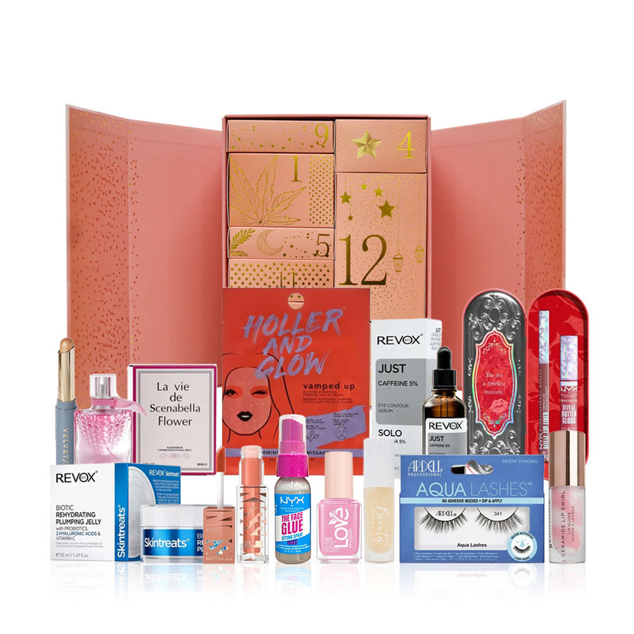 Cosmetic Capital 12 Days of Christmas Cheer Luxury Advent Calendar with 12 beauty products