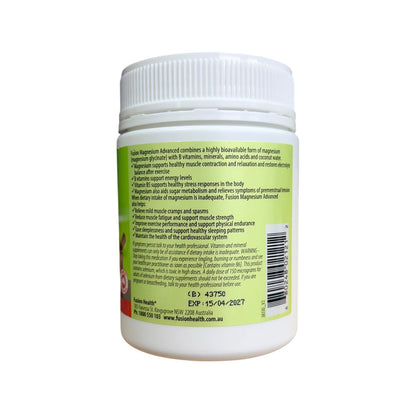 Fusion Magnesium Advanced Healthy Muscle Function 165g