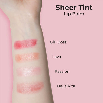 MCoBeauty Sheer Tint Lip Balm Lava 3g